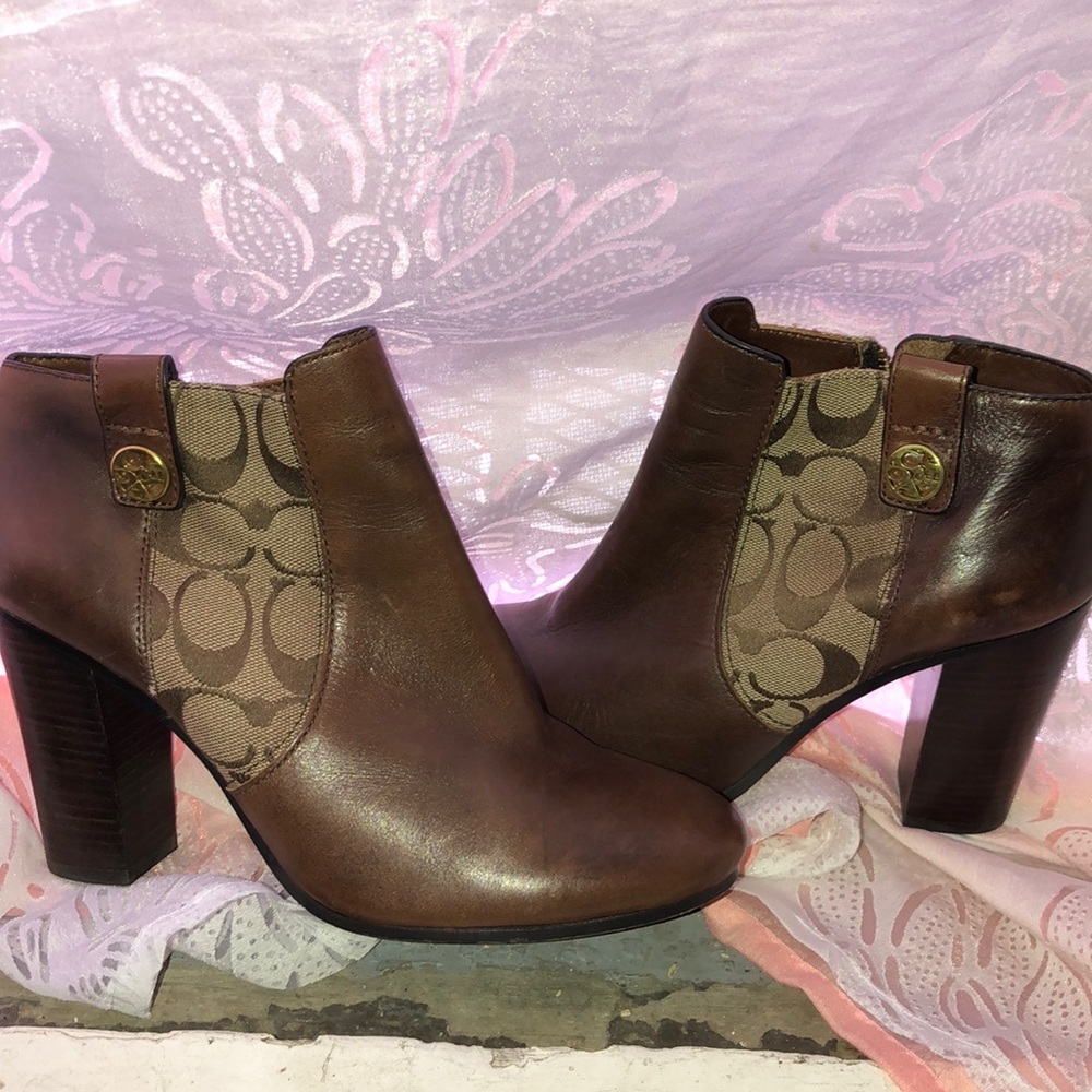 Coach booties